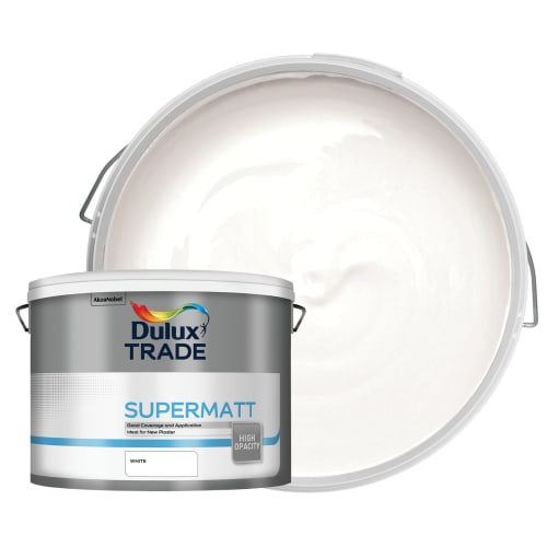Dulux trade supermatt white sale