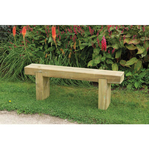 Wooden clearance sleeper bench