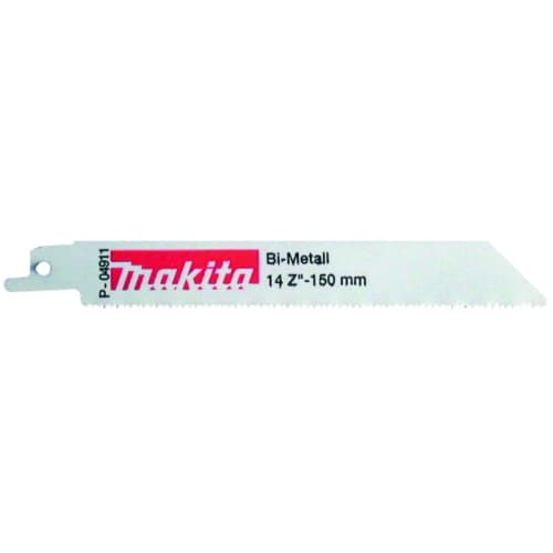 Makita P 04911 Reciprocating Saw Blades for Metal 150mm Pack of