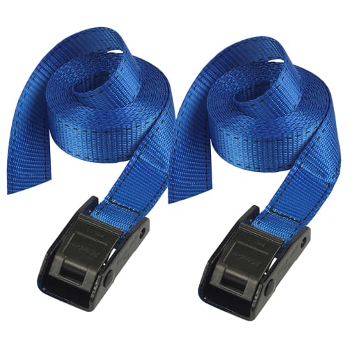 Master Lock Luggage Straps with Buckle Pack of 2 Wickes