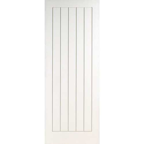 Wickes Geneva White Grained Moulded Cottage Internal Door - 1981 x 762mm