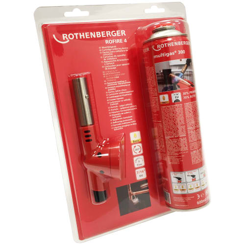 Rothenberger Rofire Multigas Torch Cylinder Kit