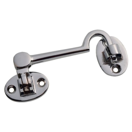 Wickes Chrome Cabin Hook 100mm Wickes