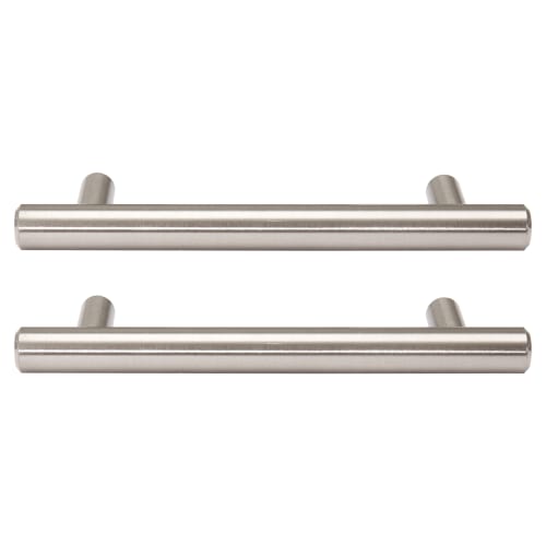 Wickes T Bar Polished Chrome Cabinet Handle 135mm Pack of 2 Wickes