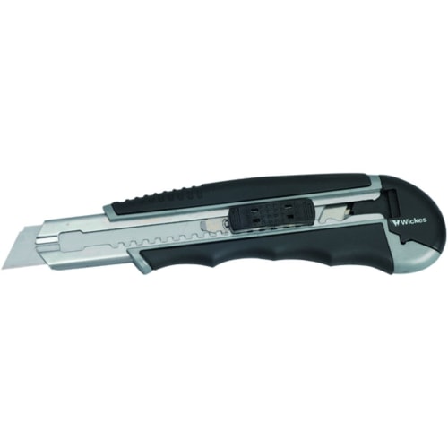 Wickes Heavy Duty Snap Off Retractable Knife 18mm Wickes