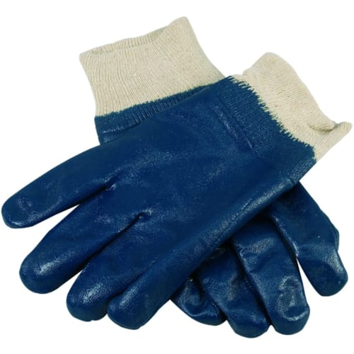 Wickes Blue Nitrile Chemical Gloves L Wickes