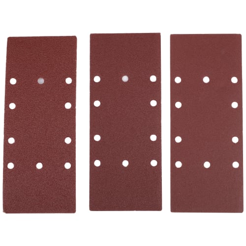 Orbital sander outlet sheets