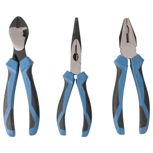 Wickes Heavy Duty Pliers 200mm Pack of 3 Wickes