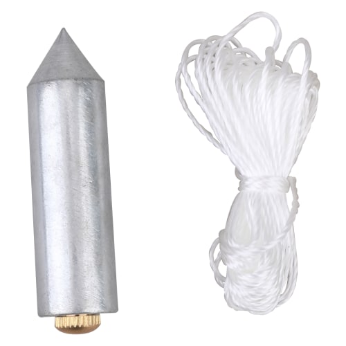 Wickes Carbon Steel Plumb Bob Line Set 5m Wickes