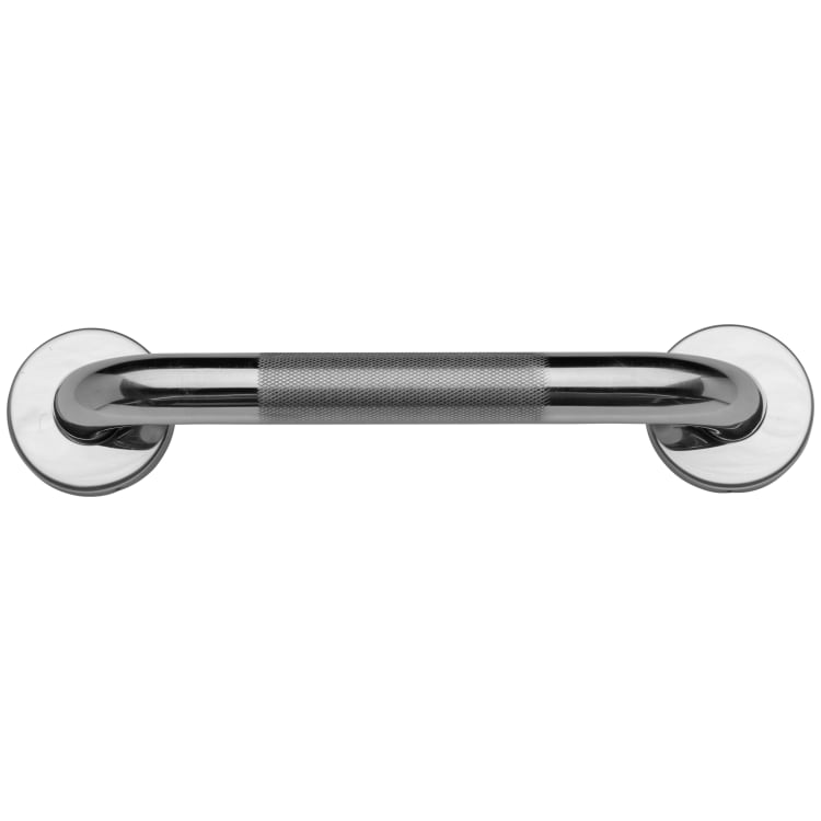 Croydex AP500541 300 mm Safety Support Rail Stainless Steel Grab Bar with Anti-Slip Grip for Bathroom 