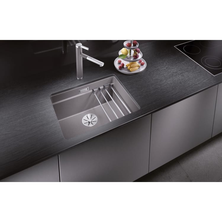 Blanco Etagon 1 Bowl Silgranit Undermount Kitchen Sink - Grey