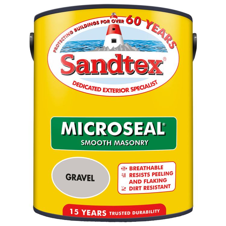 Sandtex gravel masonry paint 5l clearance