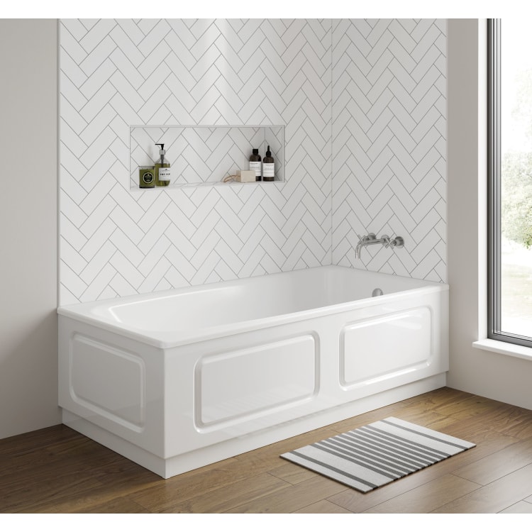 Wickes Traditional Wooden Front Bath, Wooden Bath Panels Cut To Size Uk