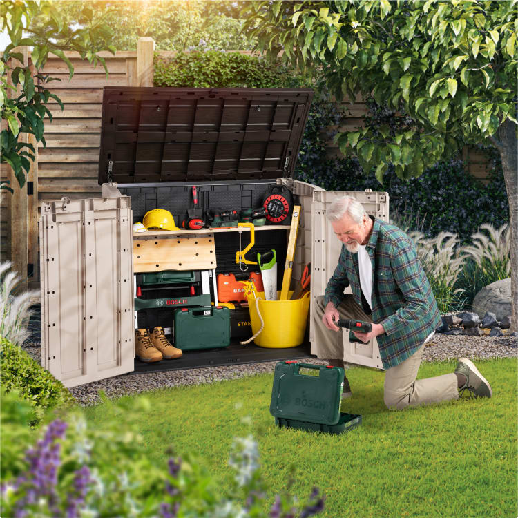 Outdoor Garden Storage Sheds Garden Design Ideas