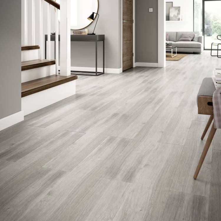 Arreton Light Grey Oak 12mm Laminate, Grey Laminate Flooring Living Room Ideas
