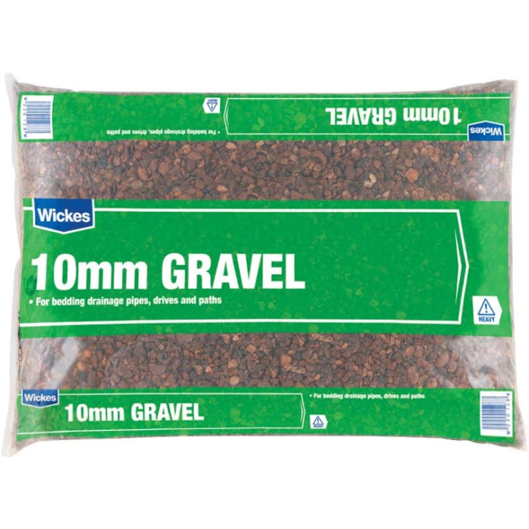 Wickes pea shingle 10mm clearance
