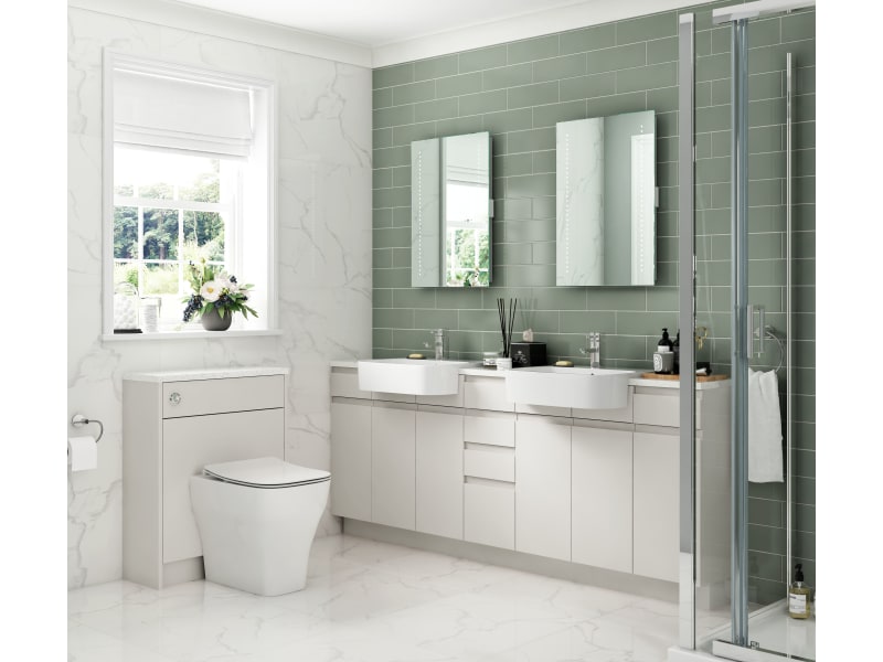 Bathrooms Bathroom Products Wickes - How Much Does It Cost To Build A New Bathroom Uk