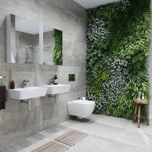 Super Natural Bathroom Suite Wickes