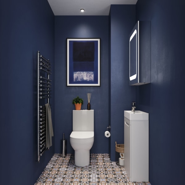 Hertford Dove Grey Bathroom Furniture Wickes