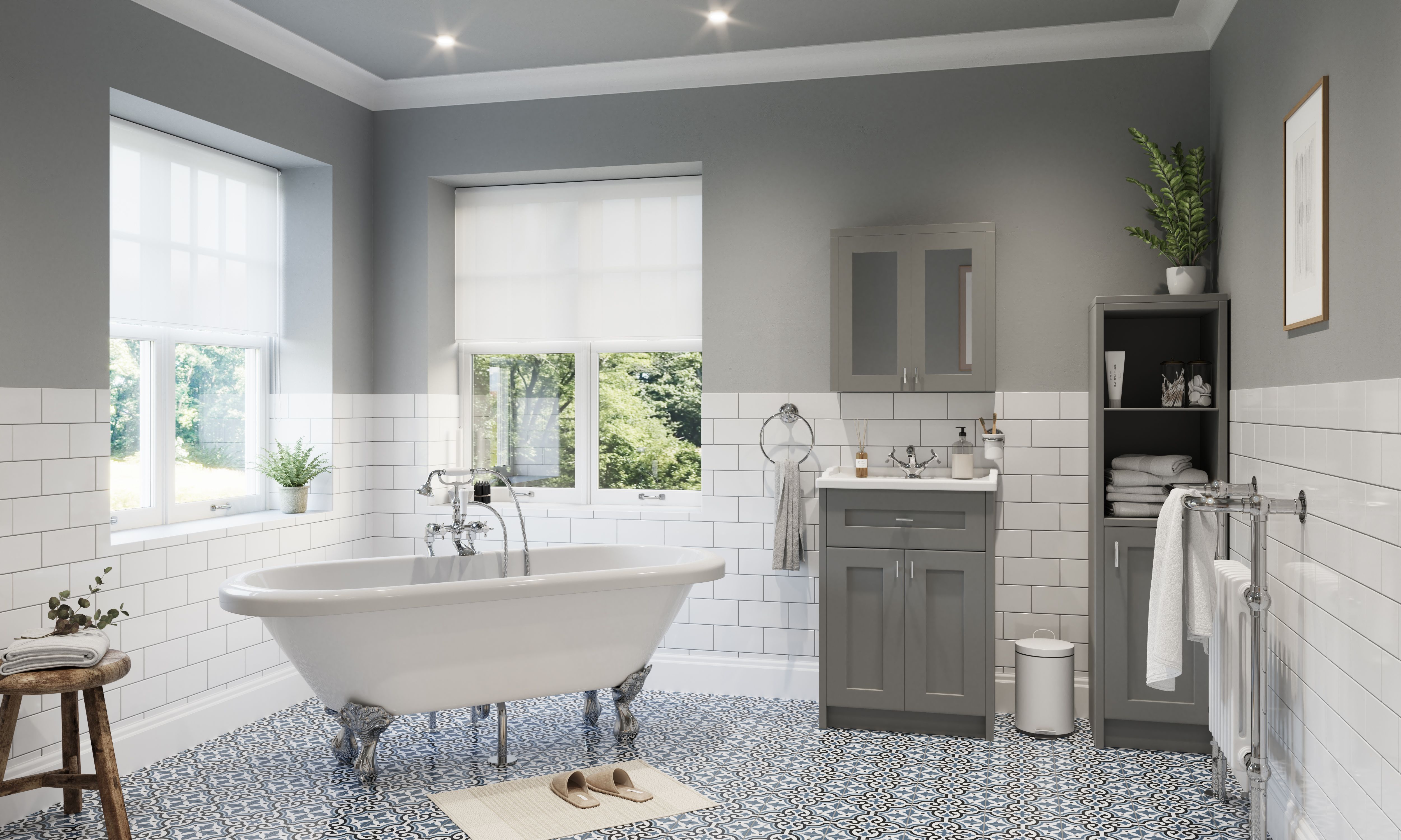 Victorian Bath Bathroom Suite Wickes