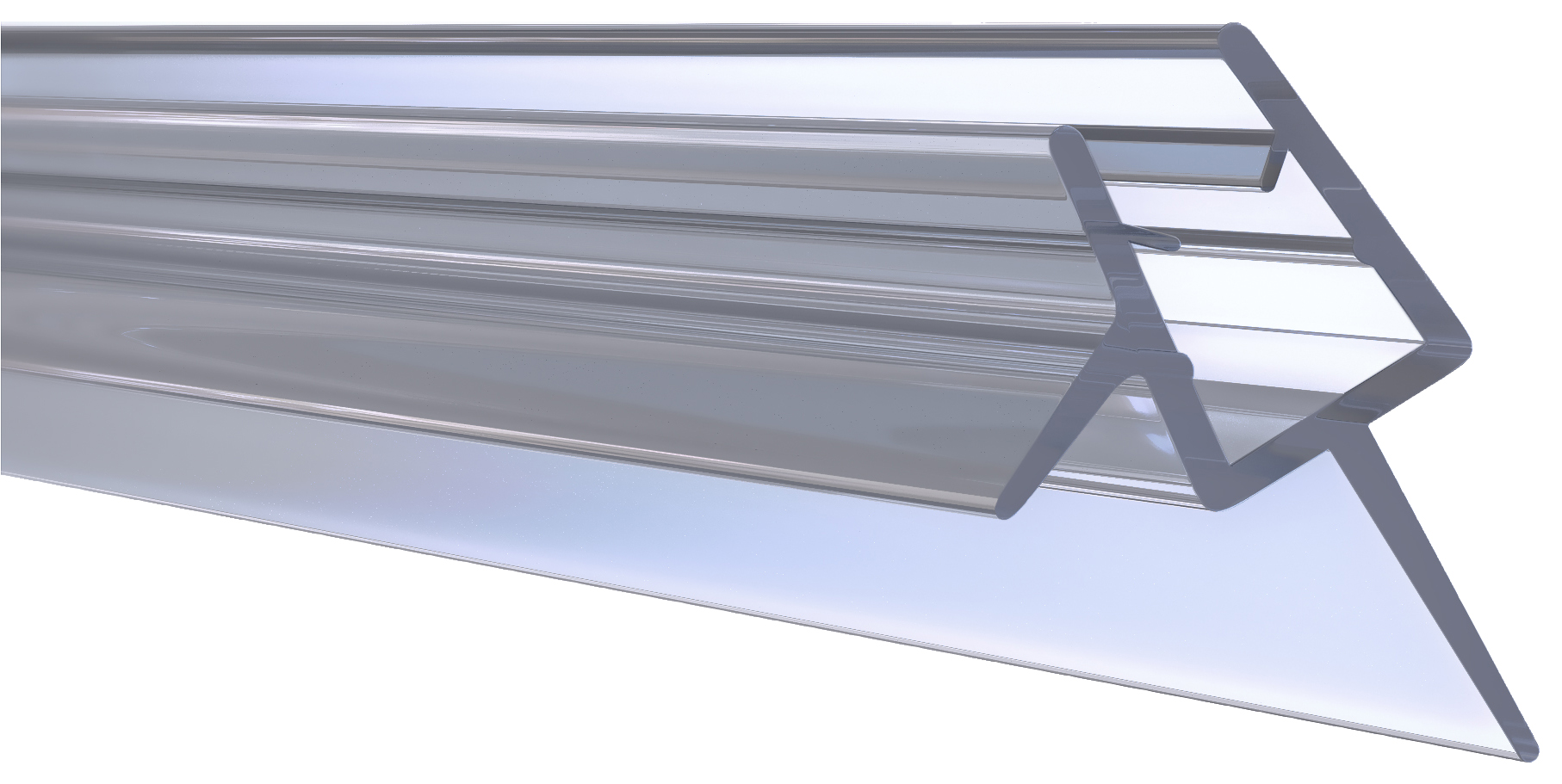 Image of Wickes Bath Screen Seal - 6 x 1000mm