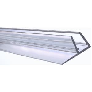 Image of Wickes Shower Screen Angled Side Seal - 6 x 2000mm