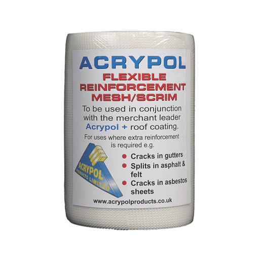 Acrypol Flexible Reinforcement Scrim Tape - 150mm x