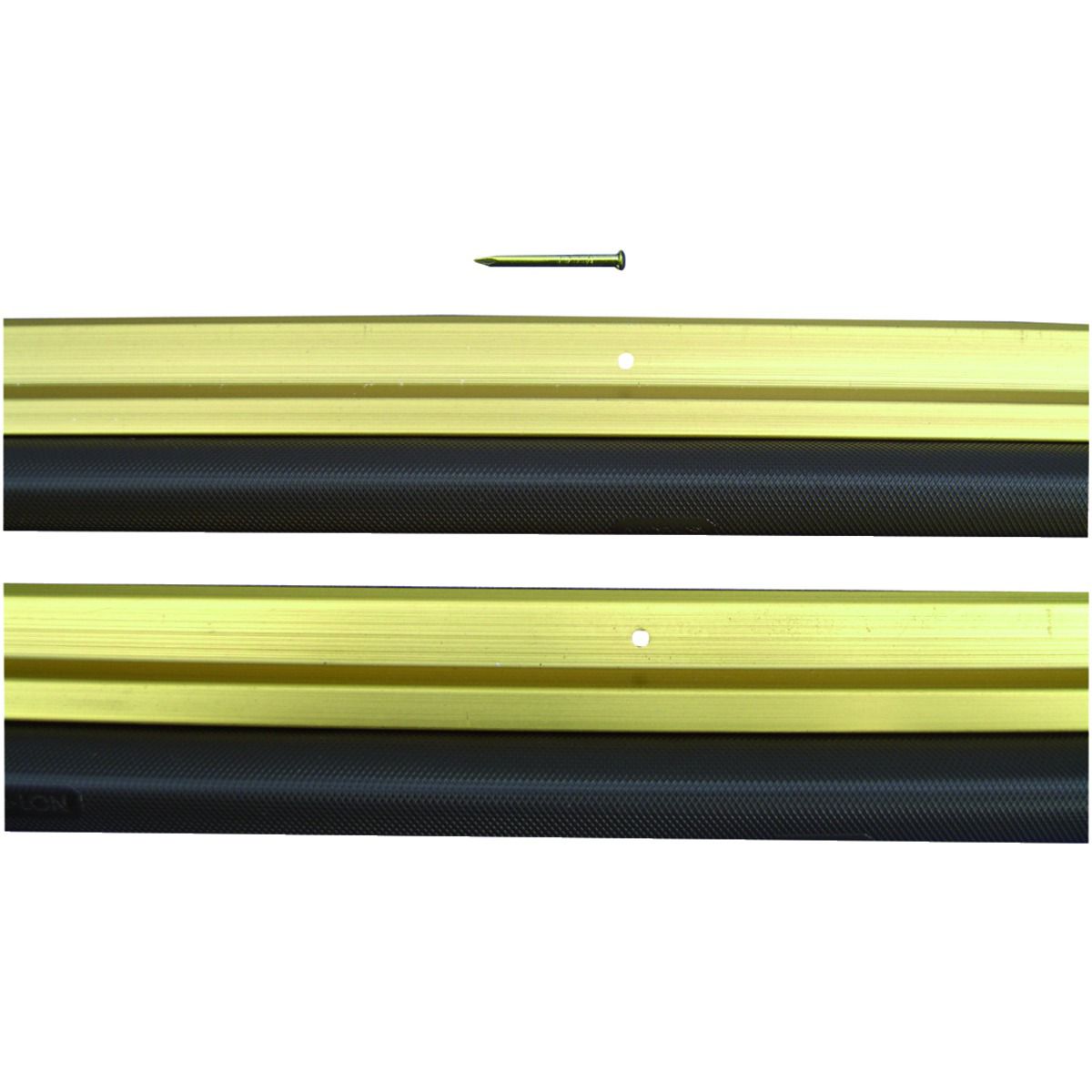 Wickes 2100mm Full Door Draught Seal - Gold