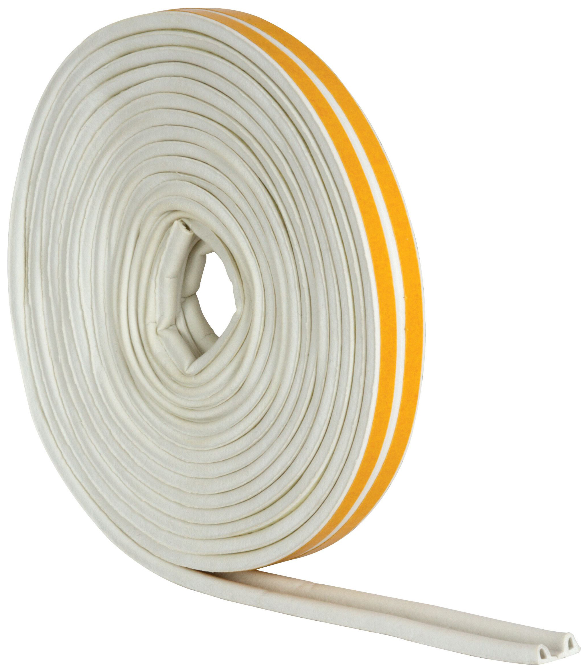 Image of Wickes 10m P Profile Rubber Draught Seal - White