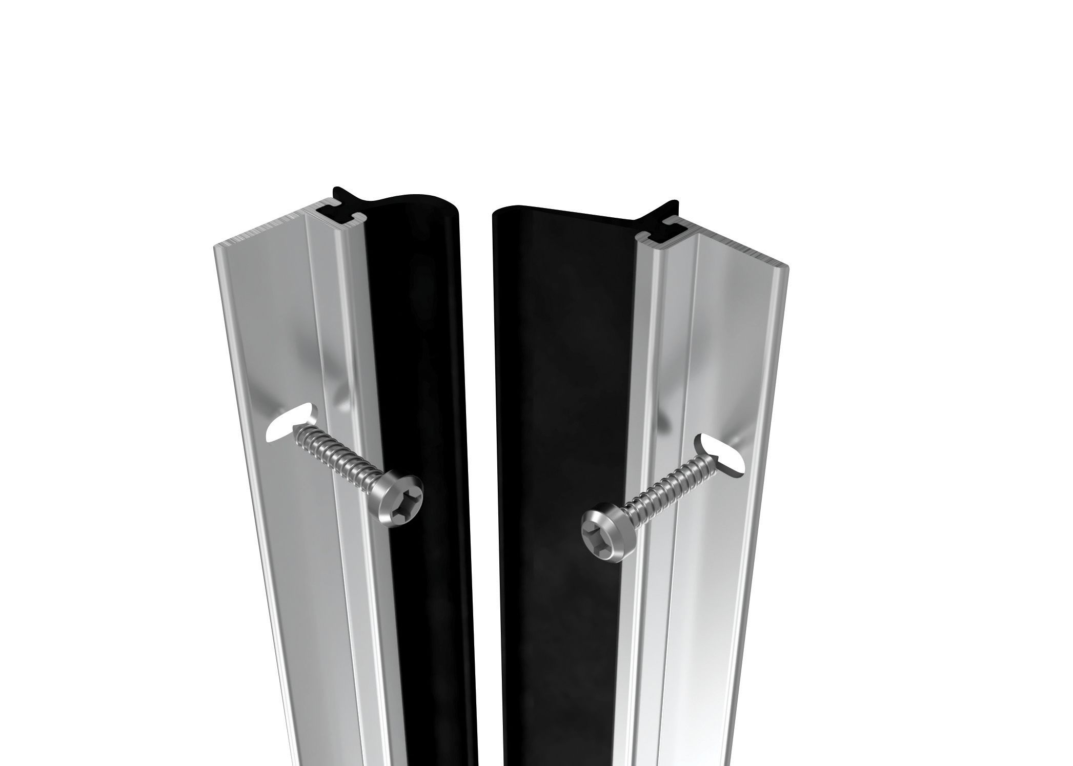 Wickes Aluminium Full Door Metal Draught Excluder - 5028mm