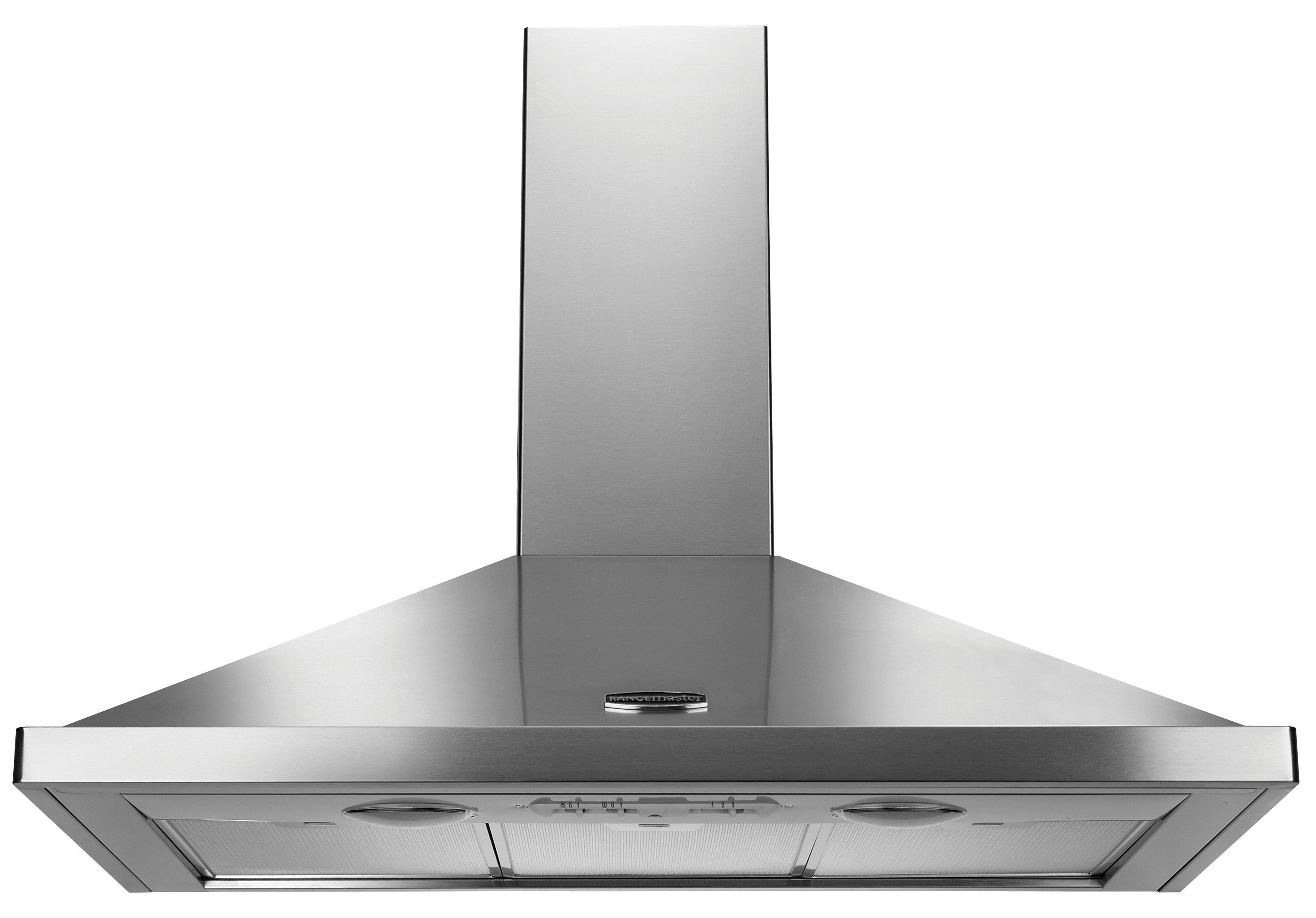 Rangemaster 90cm Chimney Hood - Stainless Steel