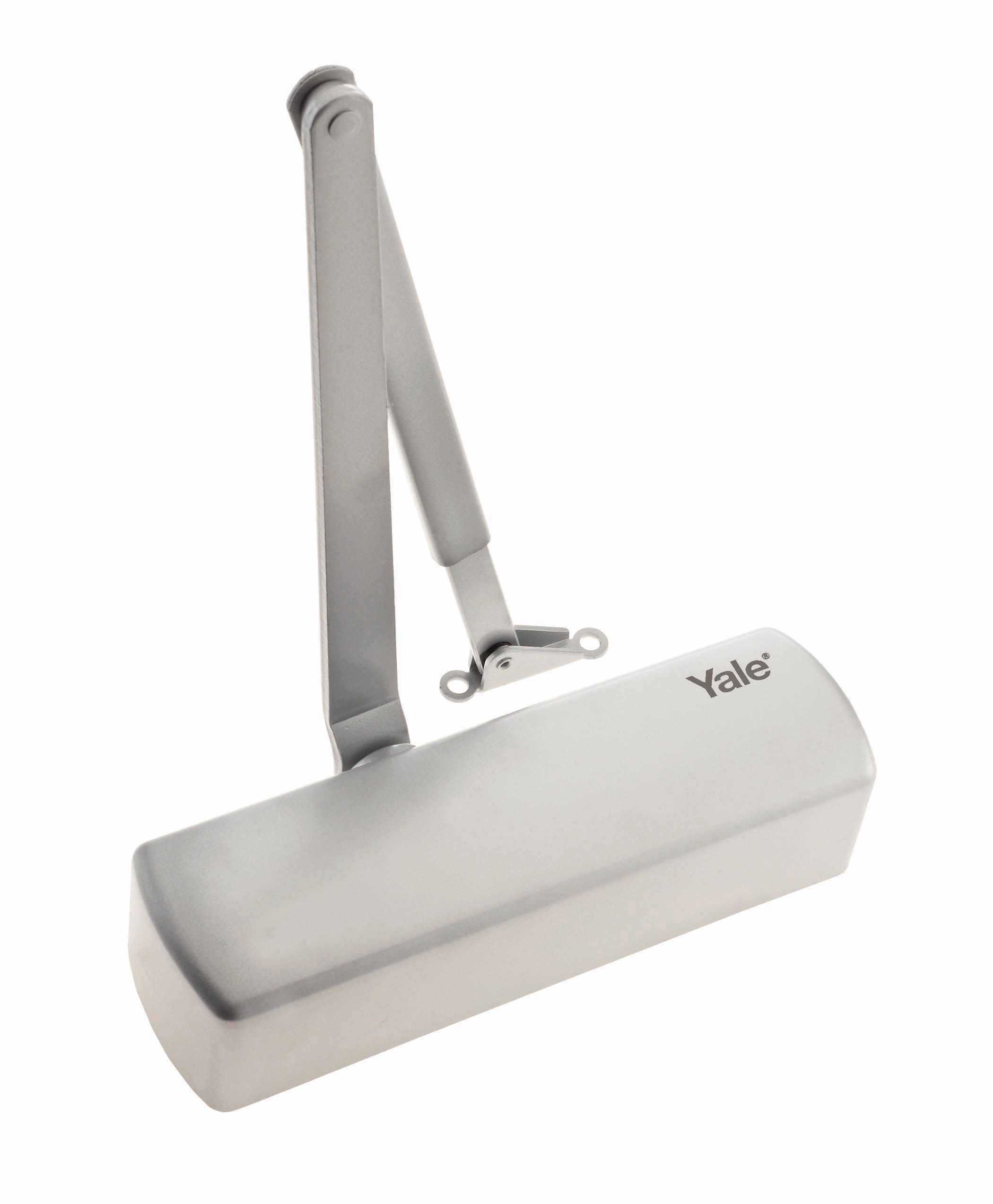 Yale P2002 Challenger Door Closer - Silver