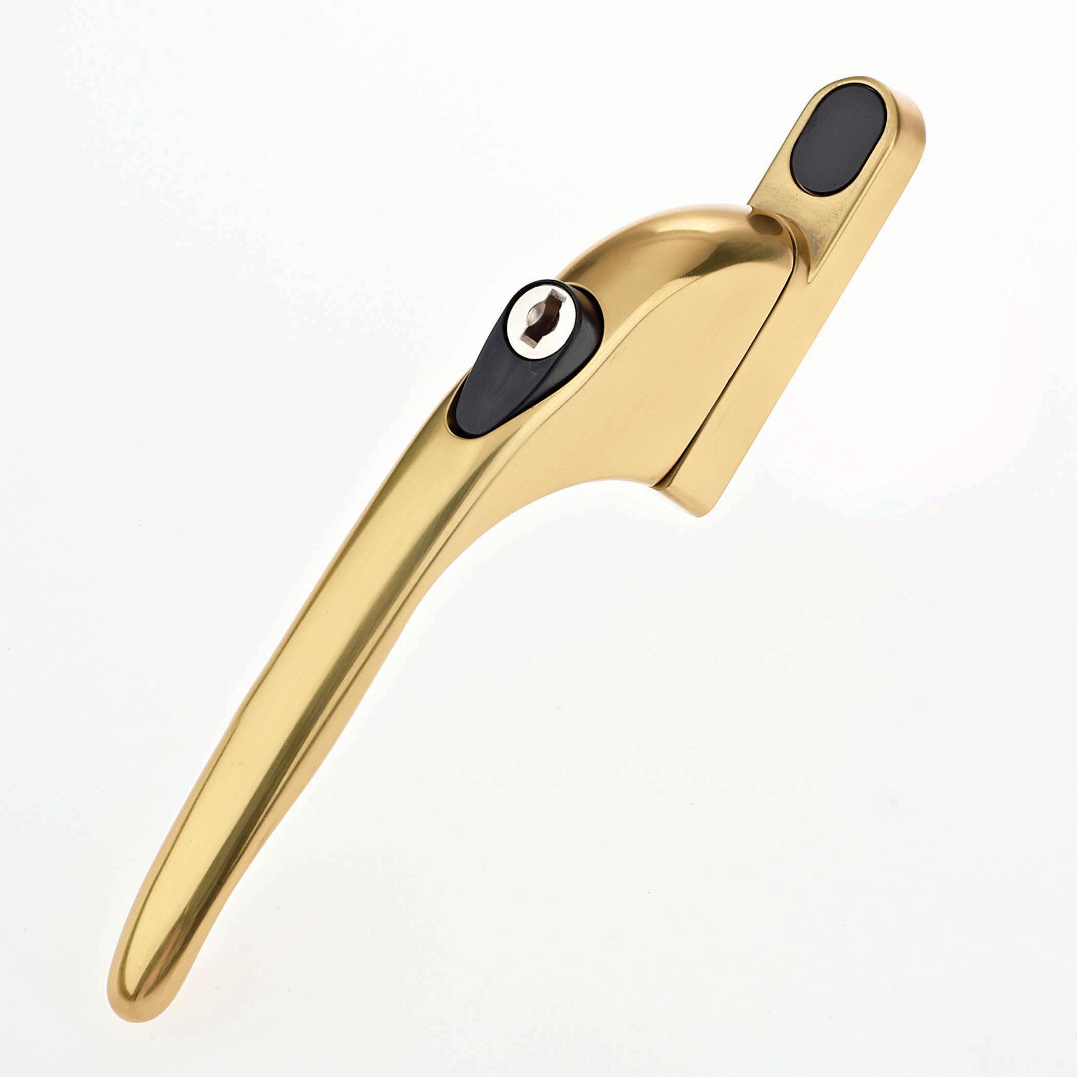 Yale uPVC Window Handle - Brass