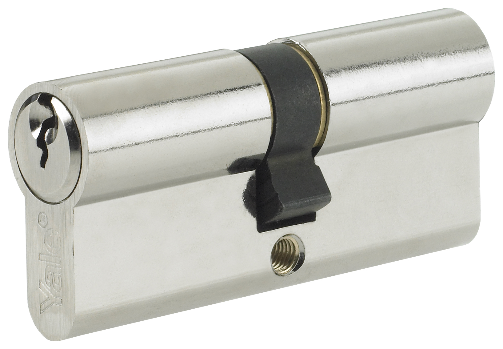 Yale P-ED3545-SNP Nickel Euro Profile Cylinder Lock - 35 x 10 x 45mm