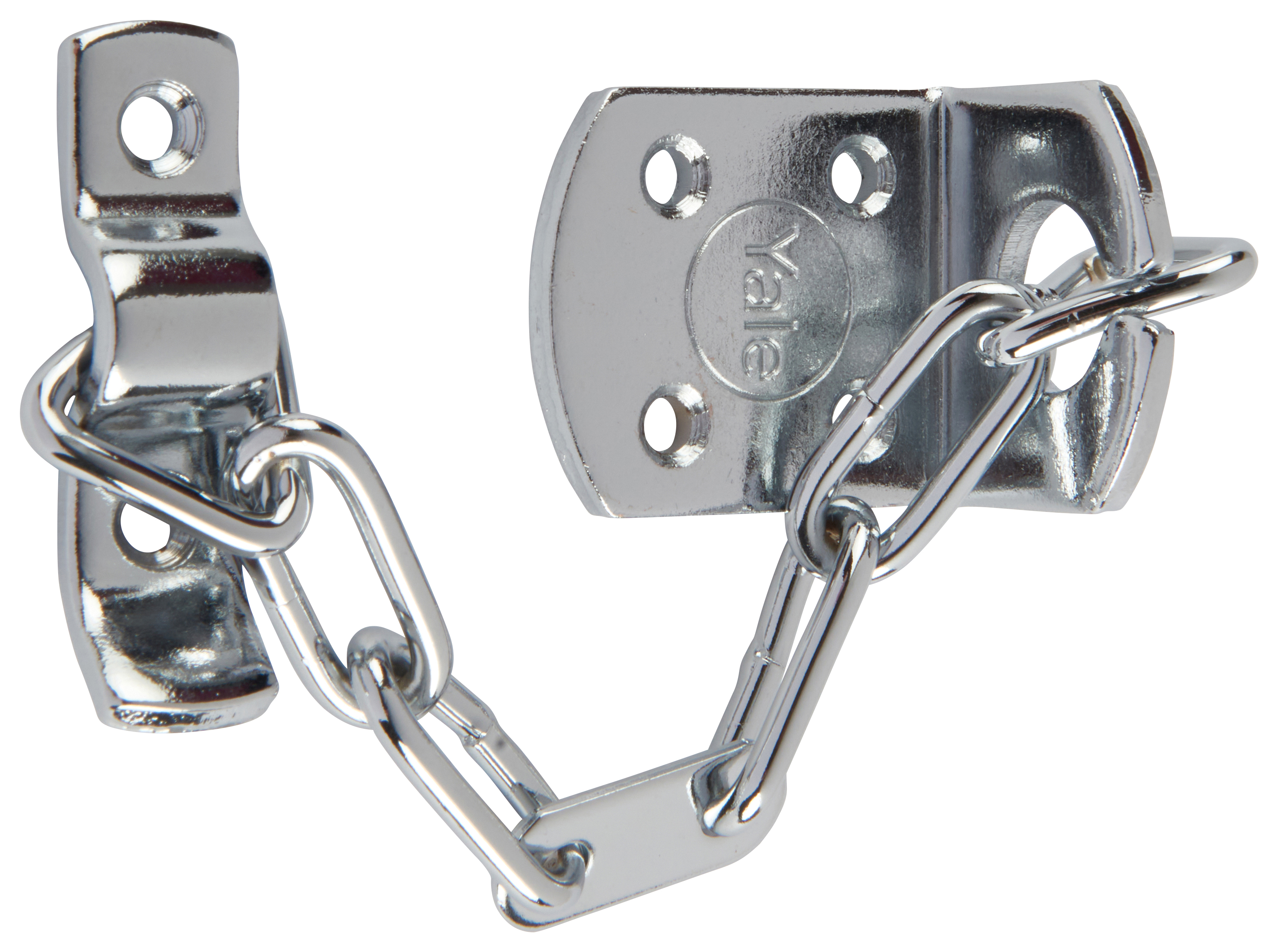 Yale High Security Door Chain - Chrome