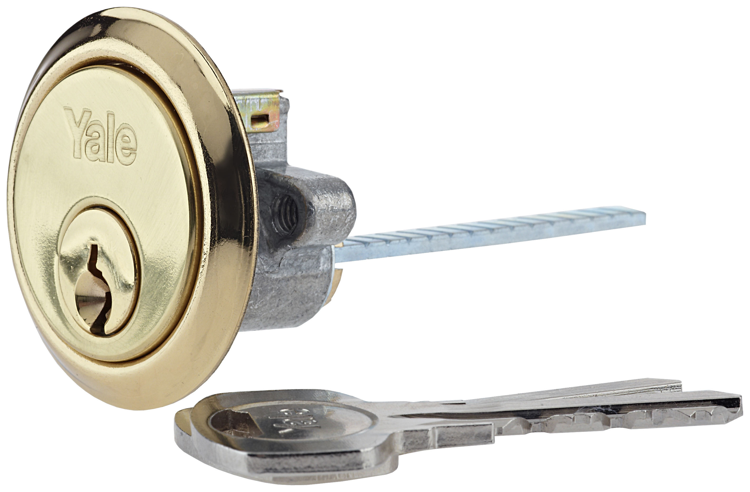 Yale P-1109-PB Replacement Cylinder Lock - Brass