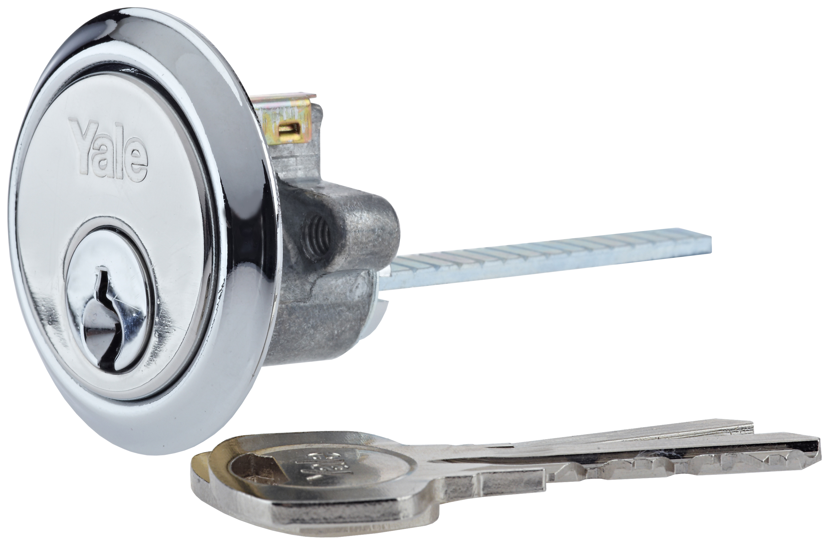 Image of Yale P-1109-CH Replacement Cylinder Lock - Chrome