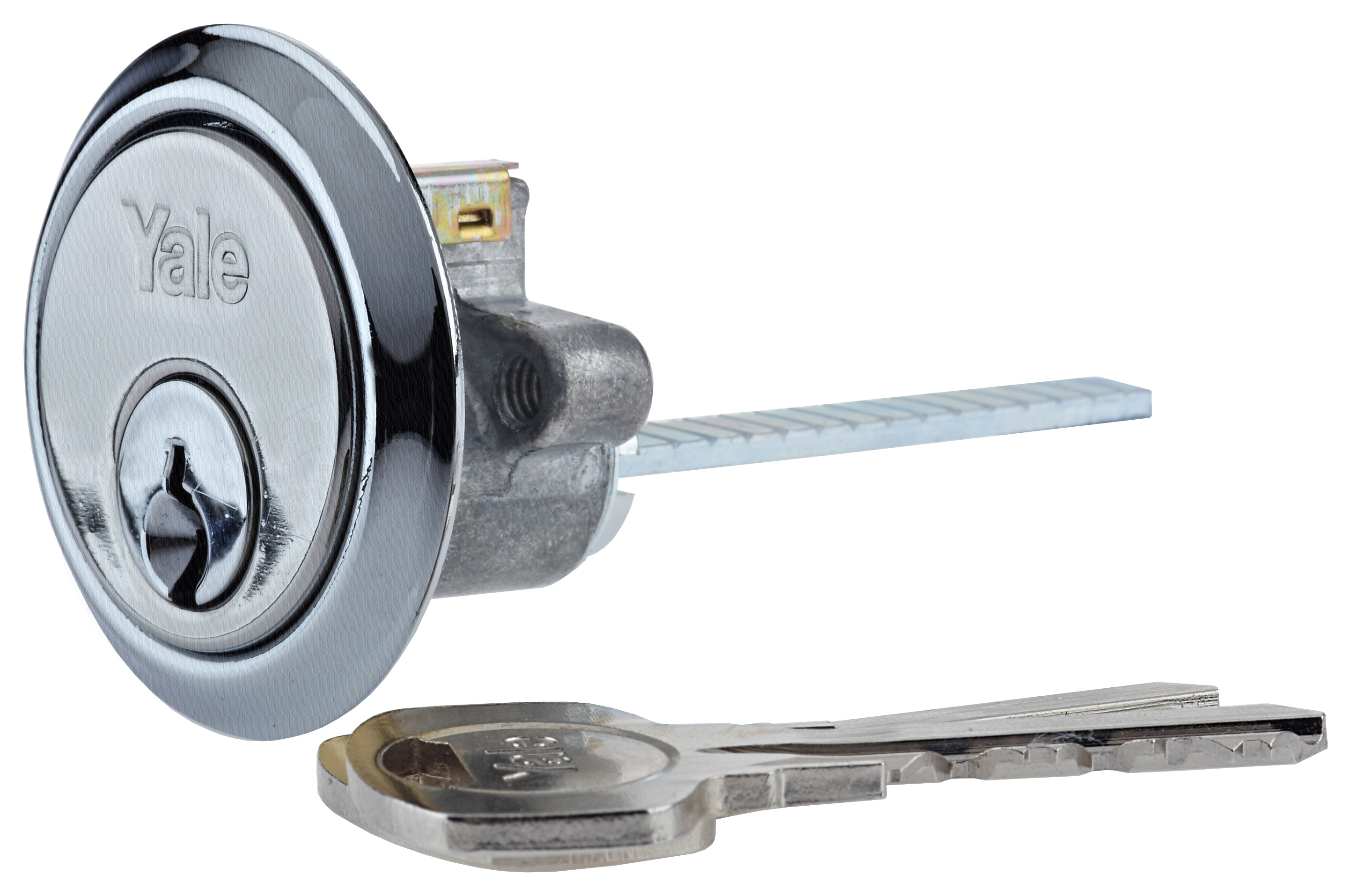 Image of Yale P-1109-SC Replacement Cylinder Lock - Satin Chrome