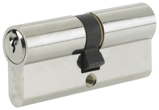 Yale P-ED3030-SNP Euro Profile Cylinder Lock - Nickel