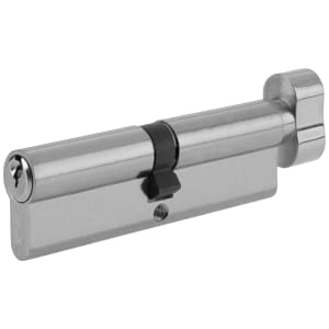 Yale P-ET3535-SNP Euro Profile Thumb Turn Cylinder Lock - Nickel 35 x 10 x 35mm