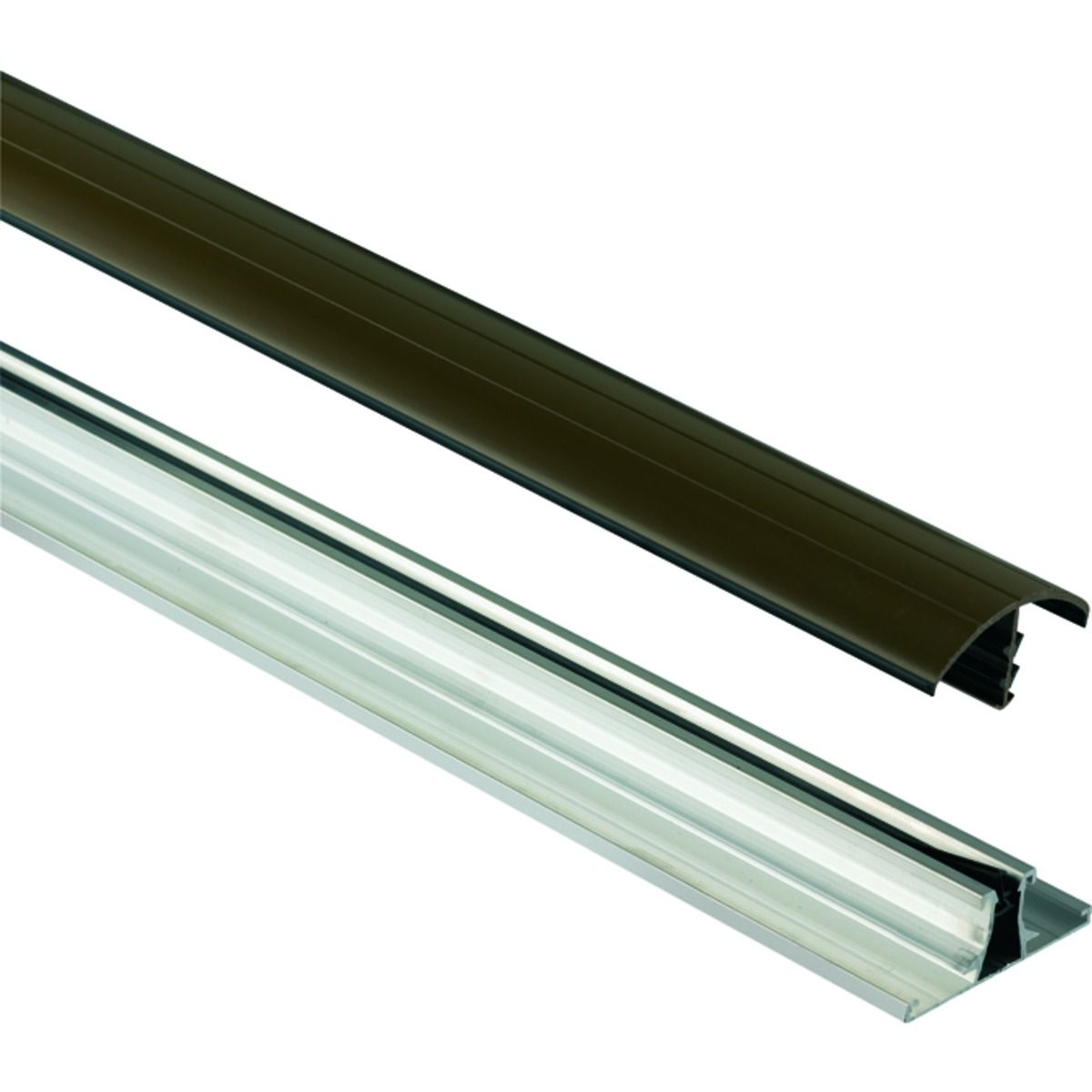 Image of Wickes Universal Glazing Bar for Polycarbonate Sheets - Brown 3m