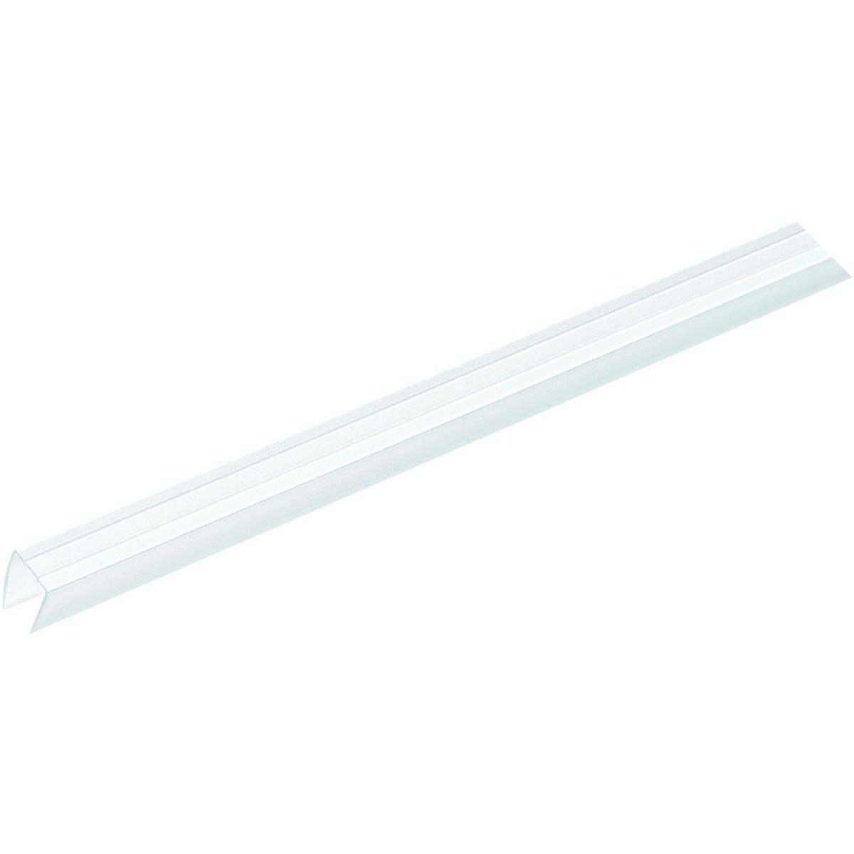 Image of Wickes Clear End Closure for 10mm Polycarbonate Sheets - 2.1m