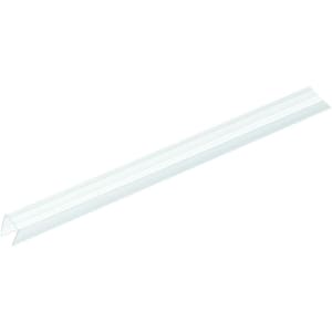 Wickes Clear End Closure for 10mm Polycarbonate Sheets - 2.1m