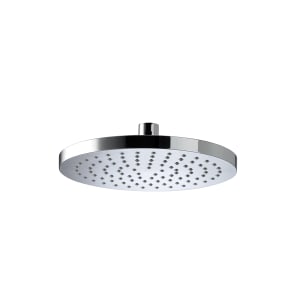 Image of Bristan Round Wall Mounted Chrome Shower Head & Arm - 200mm