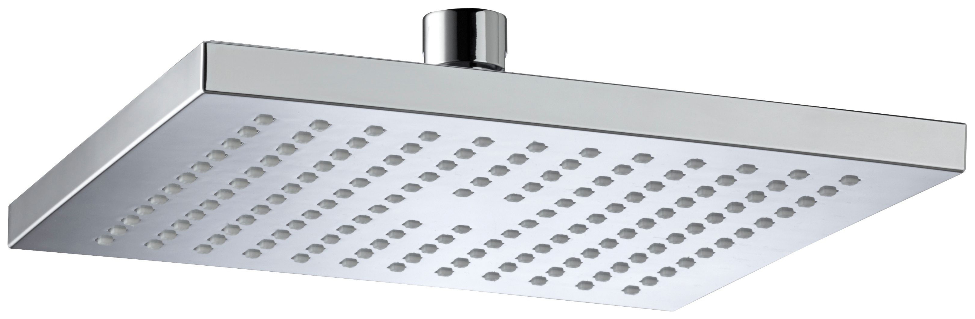 Bristan Square Wall Mounted Chrome Shower Head &