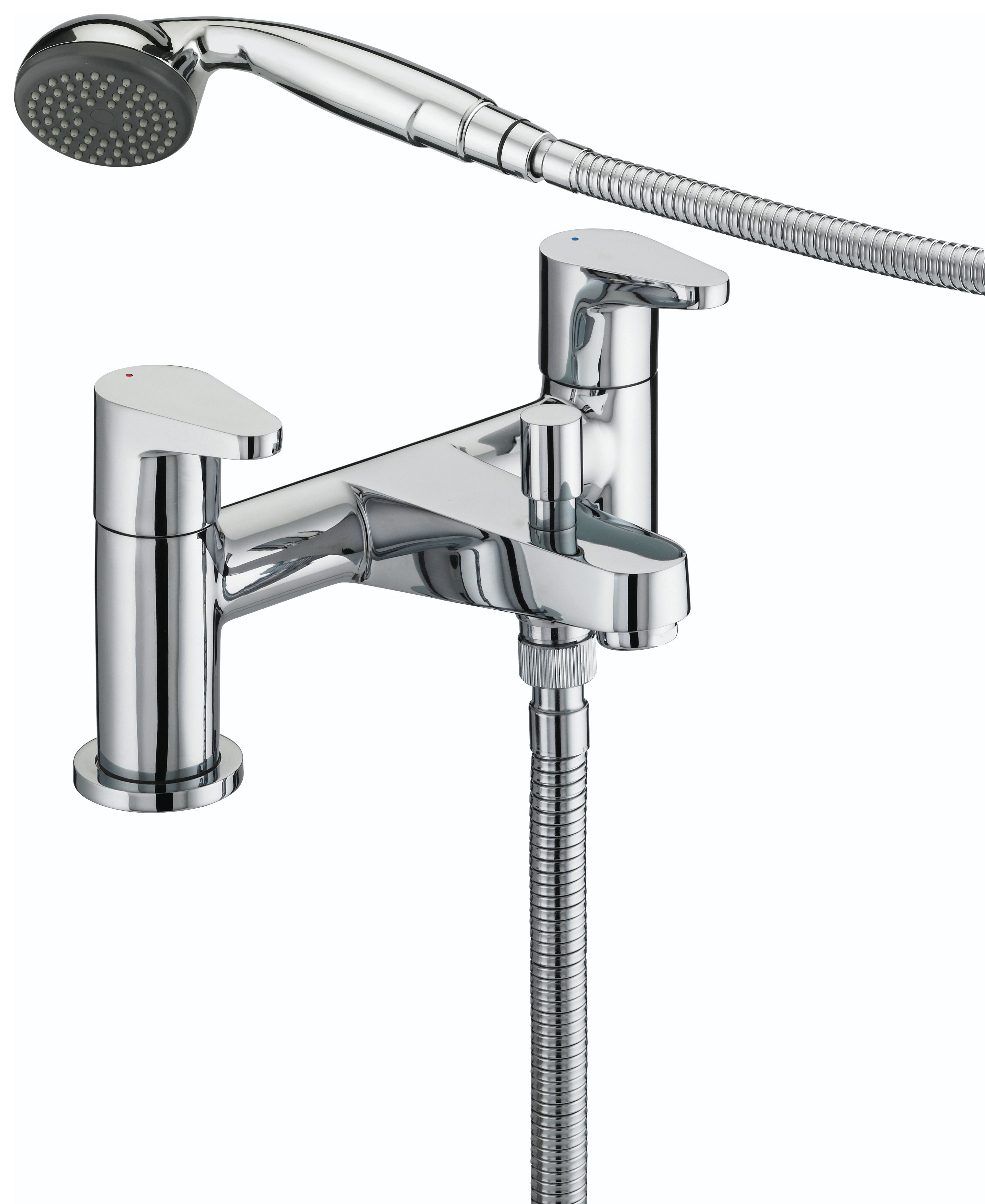 Image of Bristan Quest Chrome Bath Shower Mixer Tap