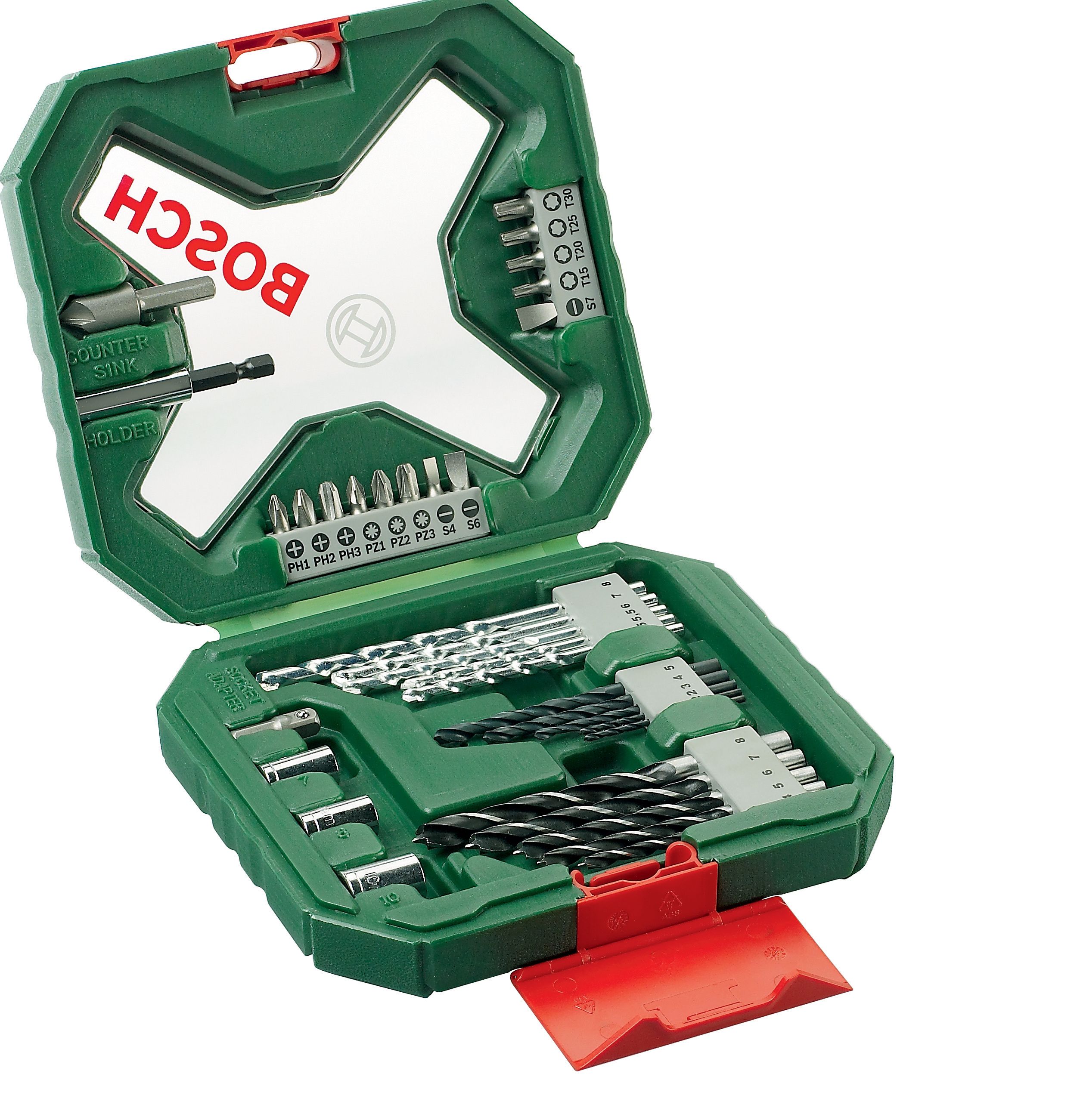 Image of Bosch 34 Piece X-line Accessory Drill Set