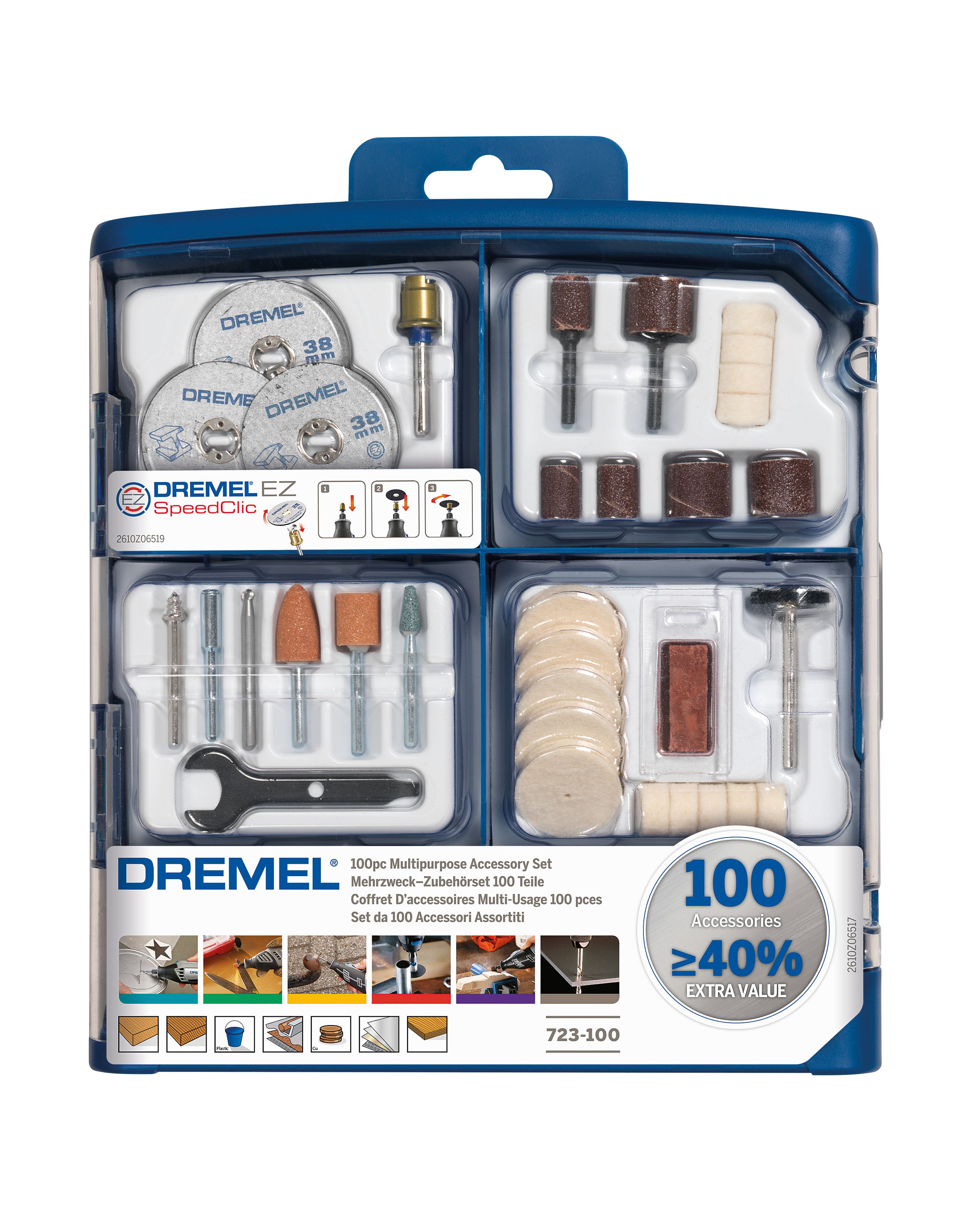 Image of Dremel 100 Piece Accessory Set