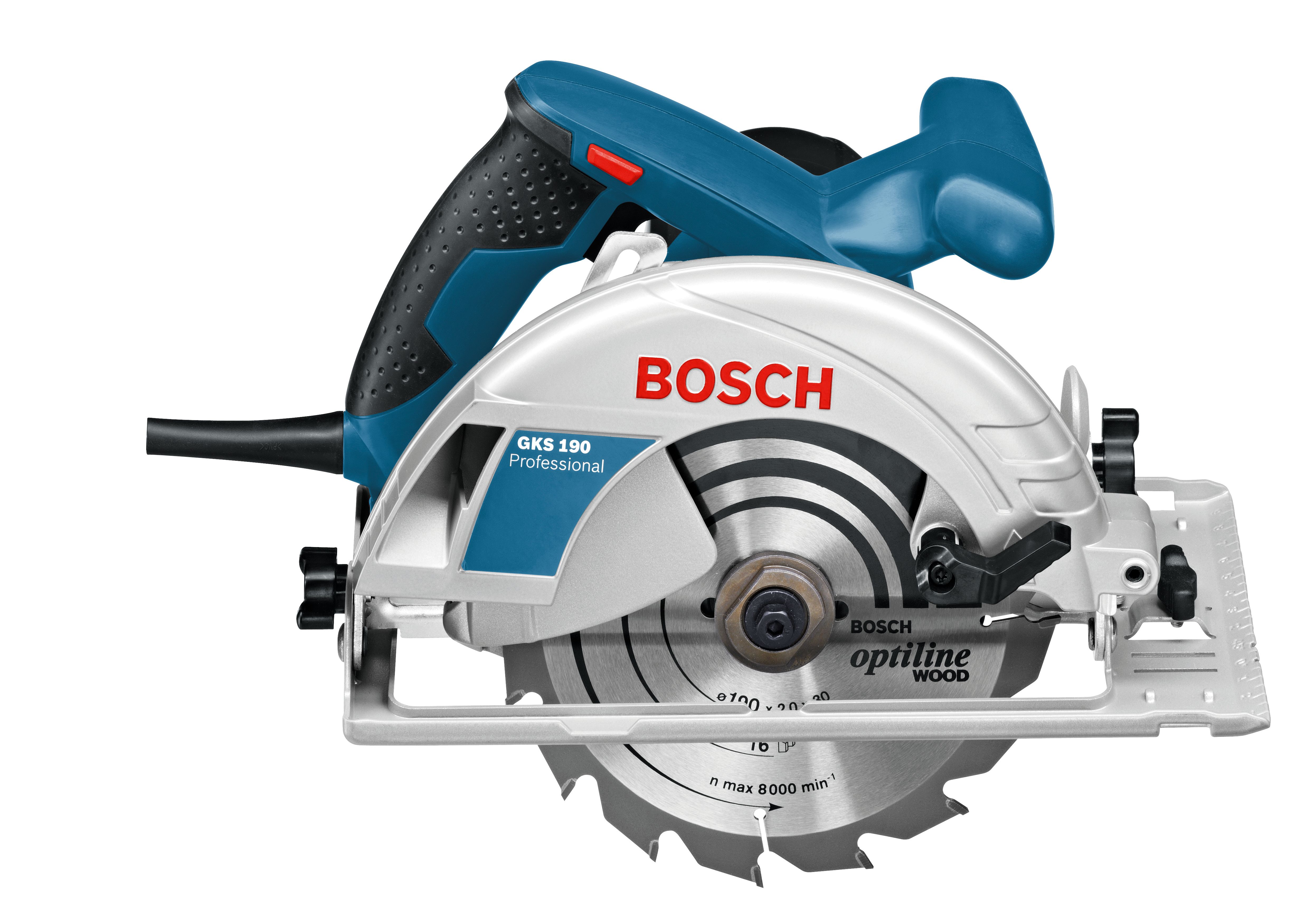 Image of Bosch Professional GKS 190 190mm Circular Saw - 1400W Corded