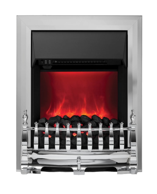 Camberley Electric Inset Fires Chrome
